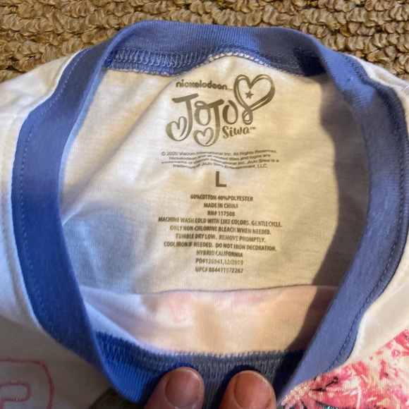 JOJO Siwa T-Shirt-Girls Large - Picture 5 of 7